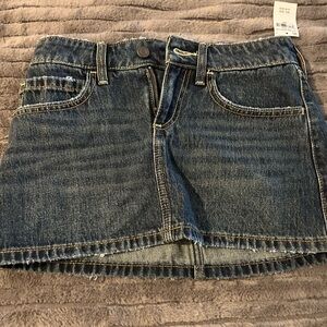 Hollister Dark Blue Denim Skirt
